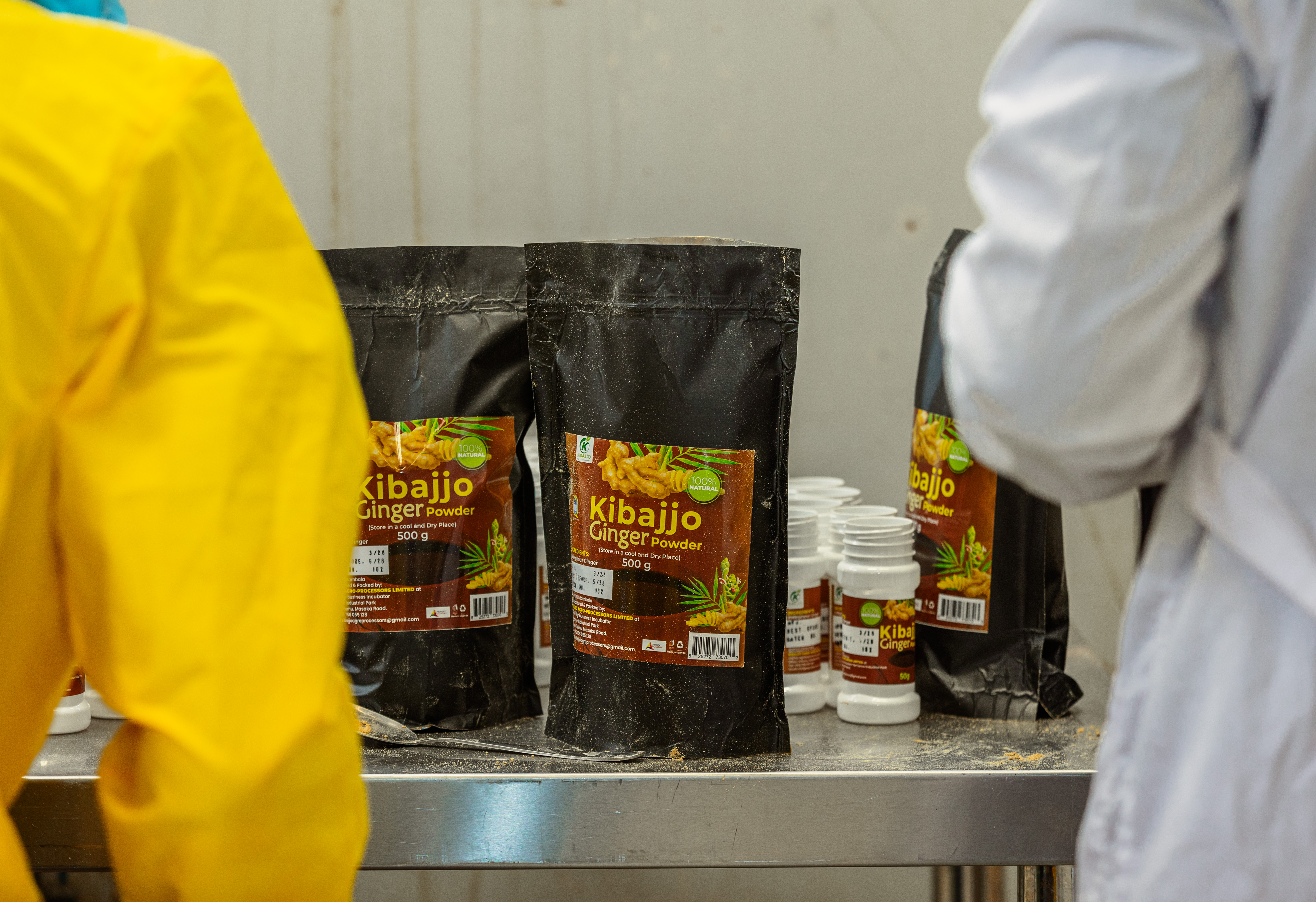 Kibajjo Ginger Powder 500g pouch pack